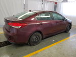 2017 Kia Forte Lx Burgundy vin: 3KPFK4A79HE125573