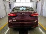 2017 Kia Forte Lx Burgundy vin: 3KPFK4A79HE125573