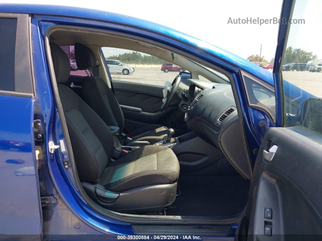 2017 Kia Forte Lx Blue vin: 3KPFK4A79HE134502