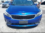 2017 Kia Forte Lx Blue vin: 3KPFK4A79HE134502