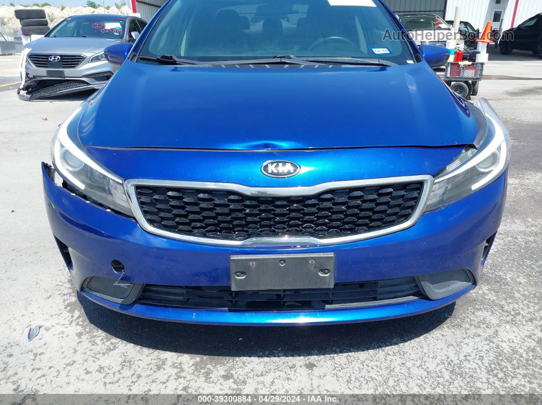 2017 Kia Forte Lx Blue vin: 3KPFK4A79HE134502