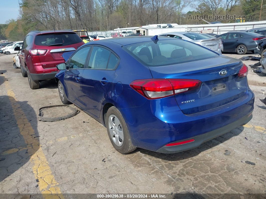 2017 Kia Forte Lx Blue vin: 3KPFK4A79HE141840