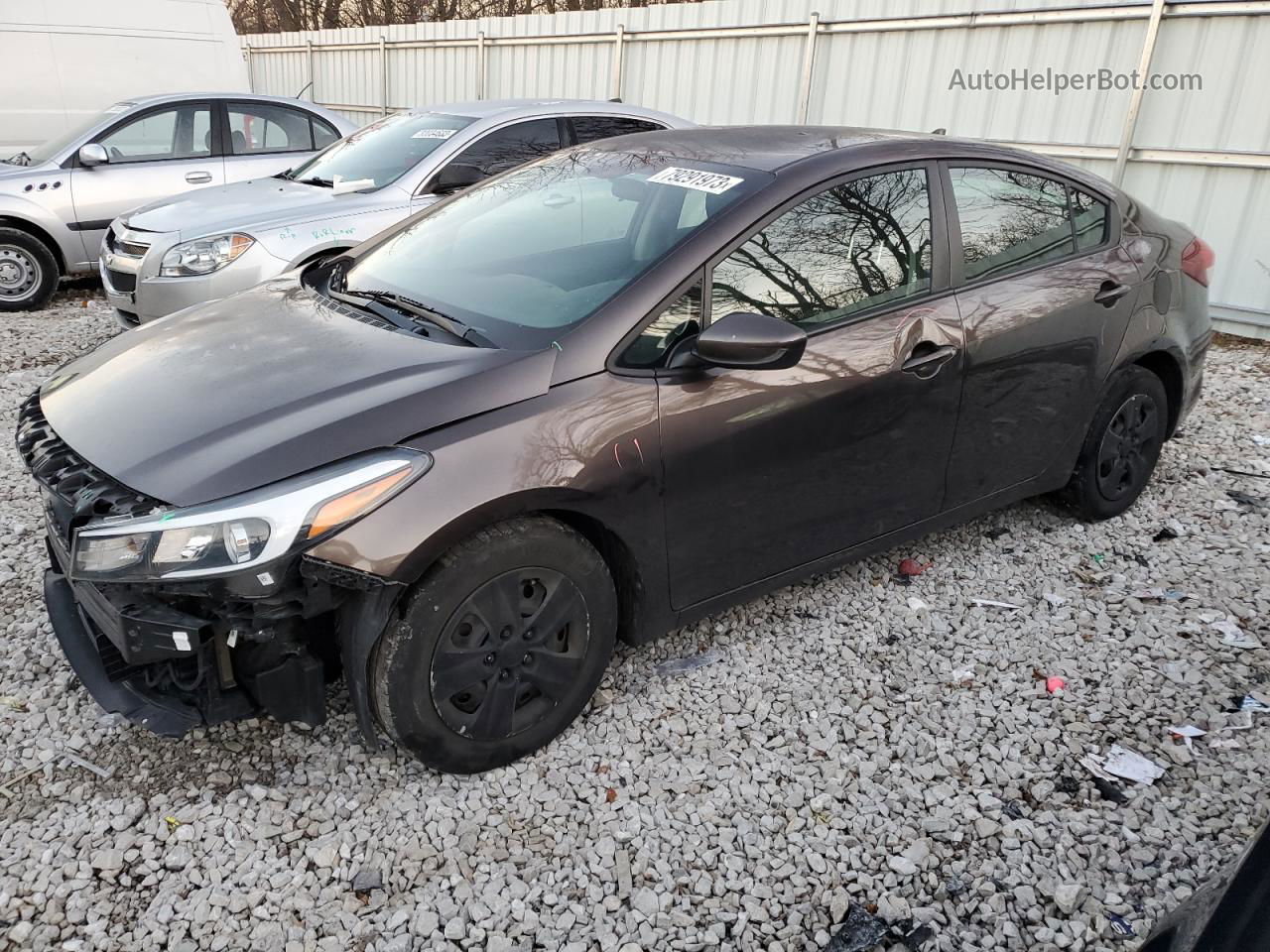 2018 Kia Forte Lx Black vin: 3KPFK4A79JE176920