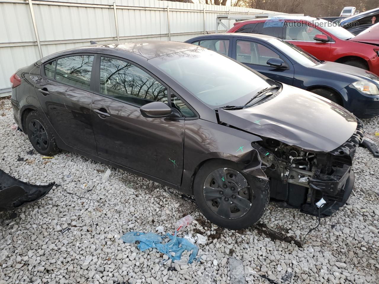 2018 Kia Forte Lx Black vin: 3KPFK4A79JE176920