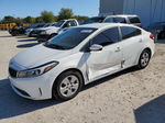 2018 Kia Forte Lx White vin: 3KPFK4A79JE187013