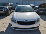 2018 Kia Forte Lx White vin: 3KPFK4A79JE187013