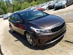 2018 Kia Forte Lx Brown vin: 3KPFK4A79JE225565