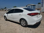 2018 Kia Forte Lx White vin: 3KPFK4A79JE231012