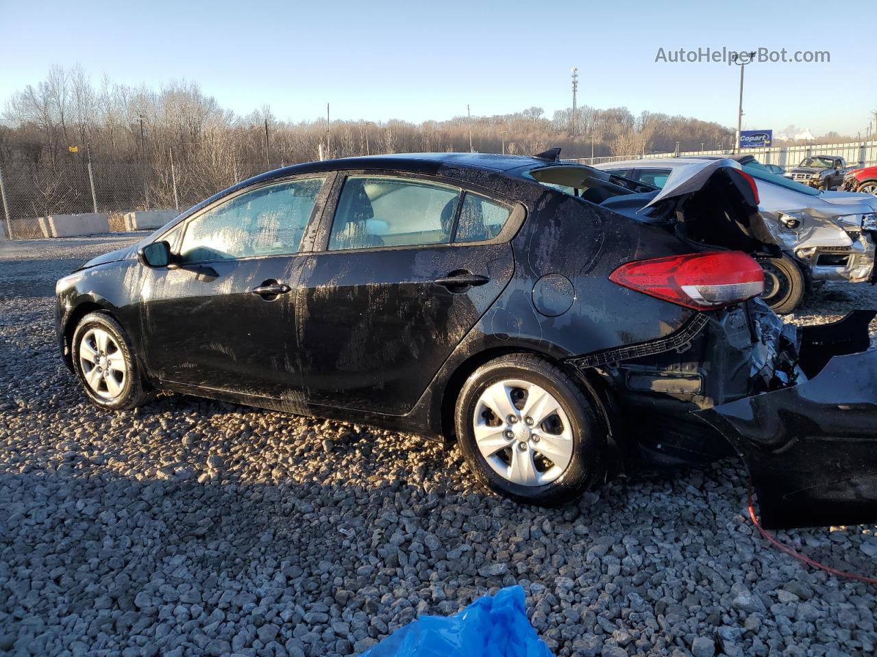 2018 Kia Forte Lx Black vin: 3KPFK4A79JE235030