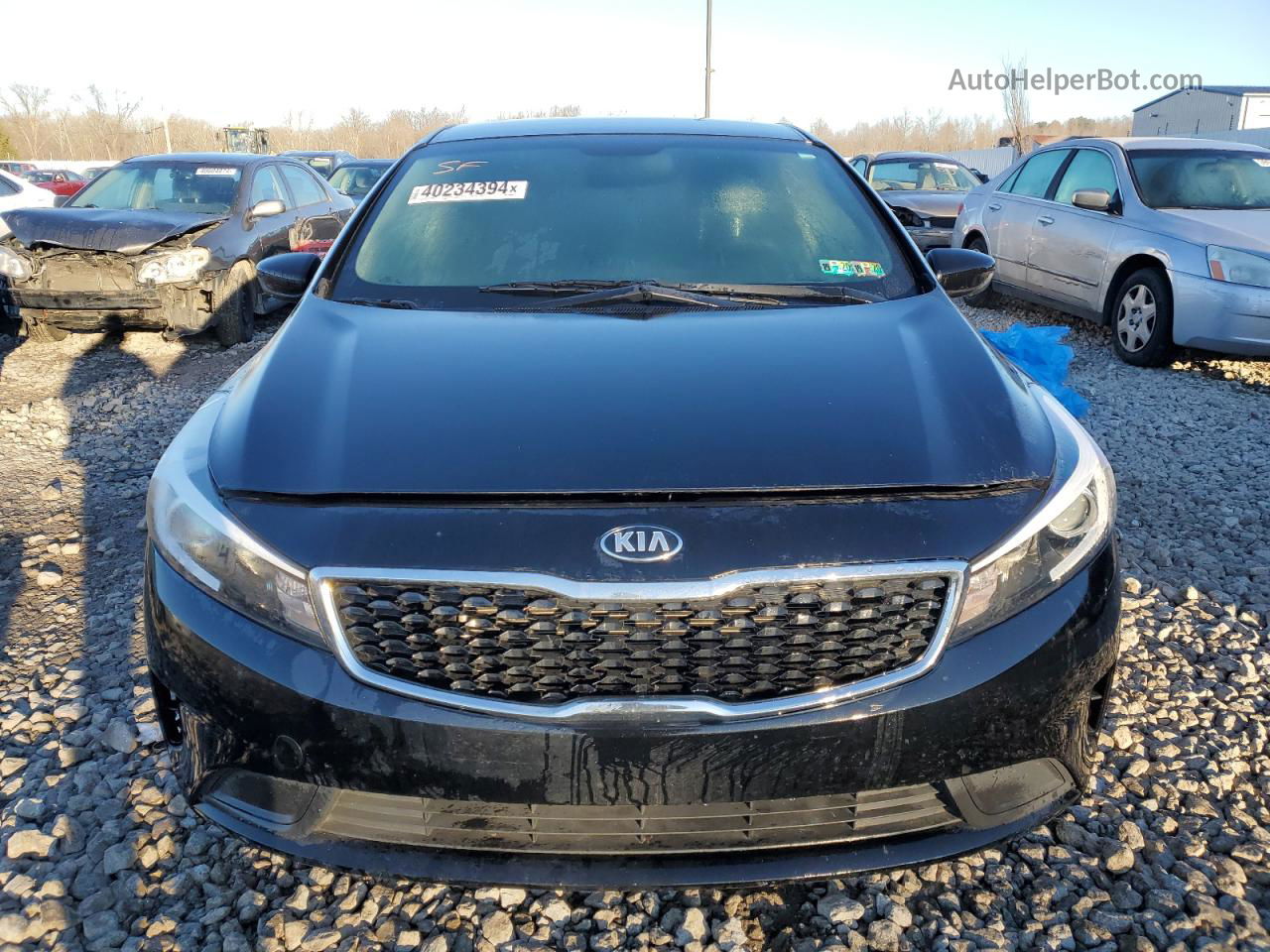 2018 Kia Forte Lx Black vin: 3KPFK4A79JE235030