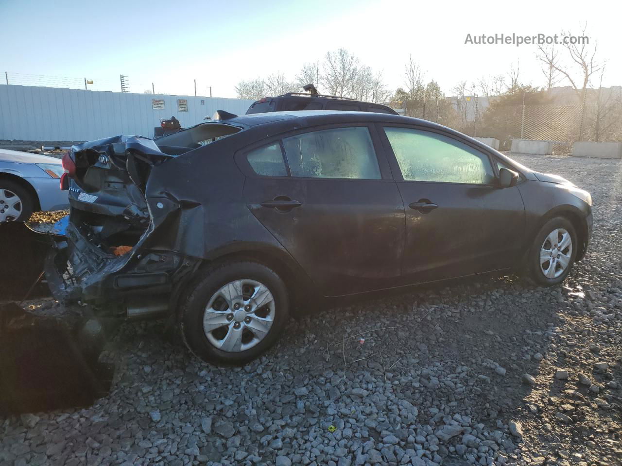 2018 Kia Forte Lx Black vin: 3KPFK4A79JE235030