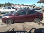 2018 Kia Forte Lx Maroon vin: 3KPFK4A79JE246366