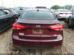 2018 Kia Forte Lx Maroon vin: 3KPFK4A79JE258095