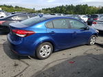 2018 Kia Forte Lx Blue vin: 3KPFK4A79JE258369