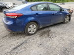 2018 Kia Forte Lx Blue vin: 3KPFK4A79JE269016