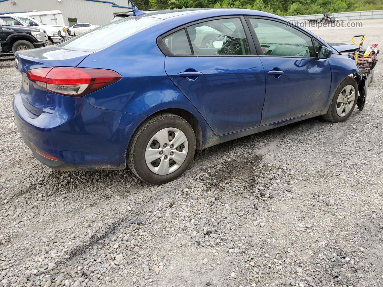 2018 Kia Forte Lx Blue vin: 3KPFK4A79JE269016