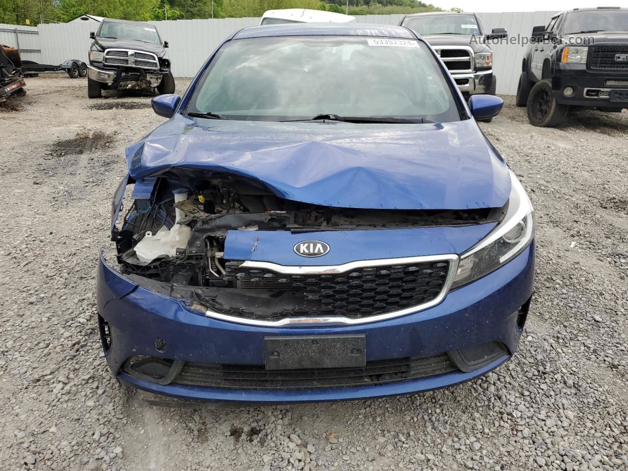 2018 Kia Forte Lx Blue vin: 3KPFK4A79JE269016