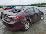 2018 Kia Forte Lx Burgundy vin: 3KPFK4A79JE281196