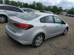 2017 Kia Forte Lx Silver vin: 3KPFK4A7XHE010027