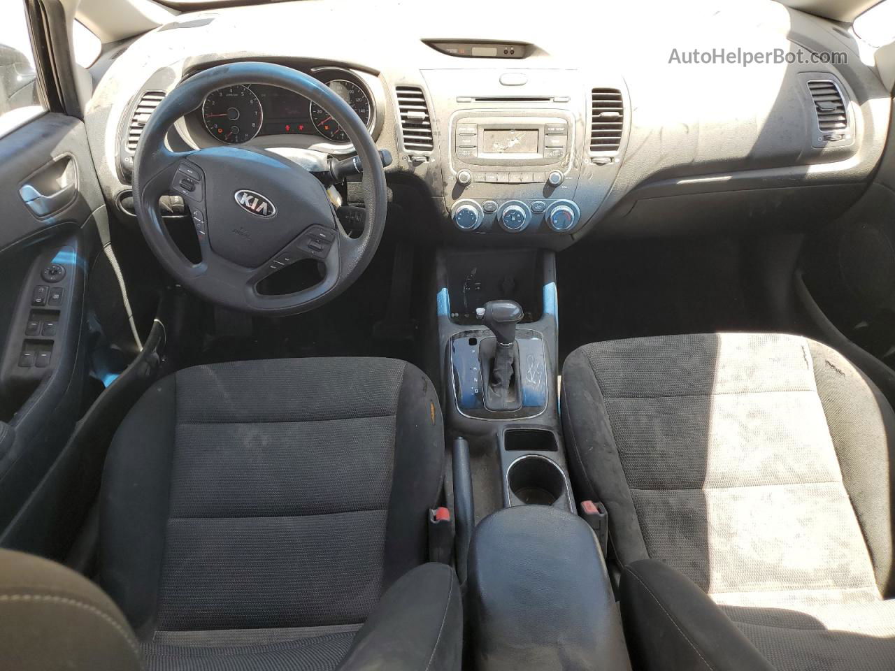 2017 Kia Forte Lx Черный vin: 3KPFK4A7XHE048678