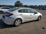 2017 Kia Forte Lx Silver vin: 3KPFK4A7XHE069305