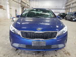 2017 Kia Forte Lx Синий vin: 3KPFK4A7XHE083575