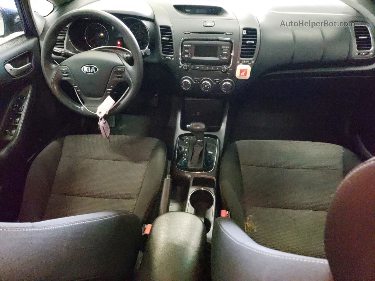 2017 Kia Forte Lx Синий vin: 3KPFK4A7XHE083575