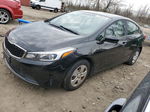 2017 Kia Forte Lx Black vin: 3KPFK4A7XHE086363