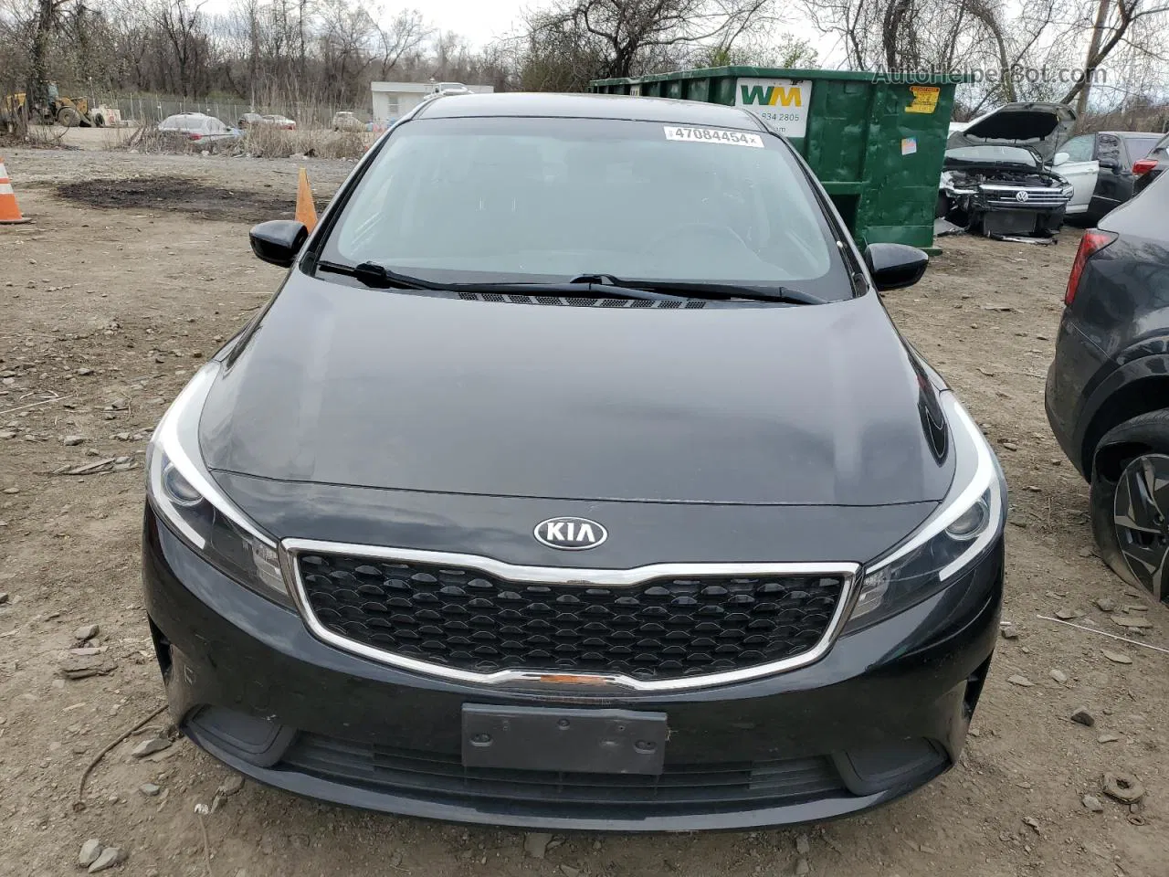 2017 Kia Forte Lx Black vin: 3KPFK4A7XHE086363