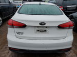 2017 Kia Forte Lx White vin: 3KPFK4A7XHE097783