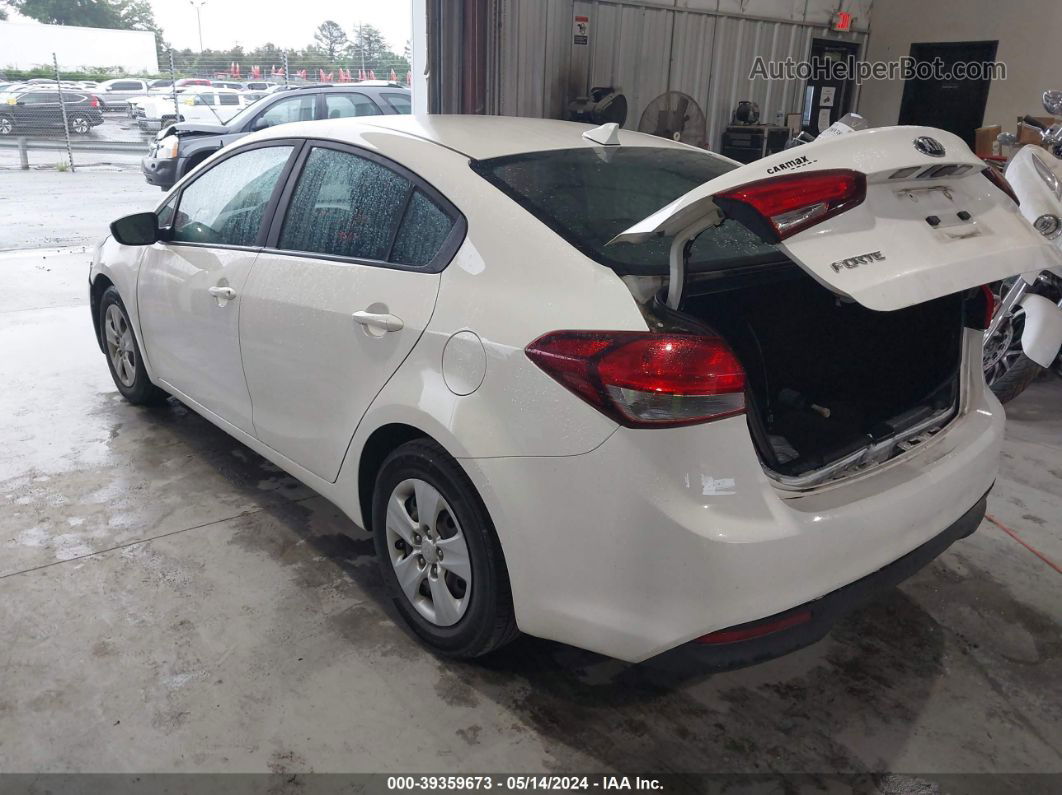 2017 Kia Forte Lx Белый vin: 3KPFK4A7XHE099307