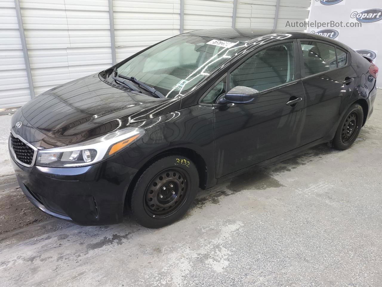 2017 Kia Forte Lx Black vin: 3KPFK4A7XHE157836