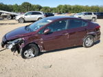 2018 Kia Forte Lx Maroon vin: 3KPFK4A7XJE189594