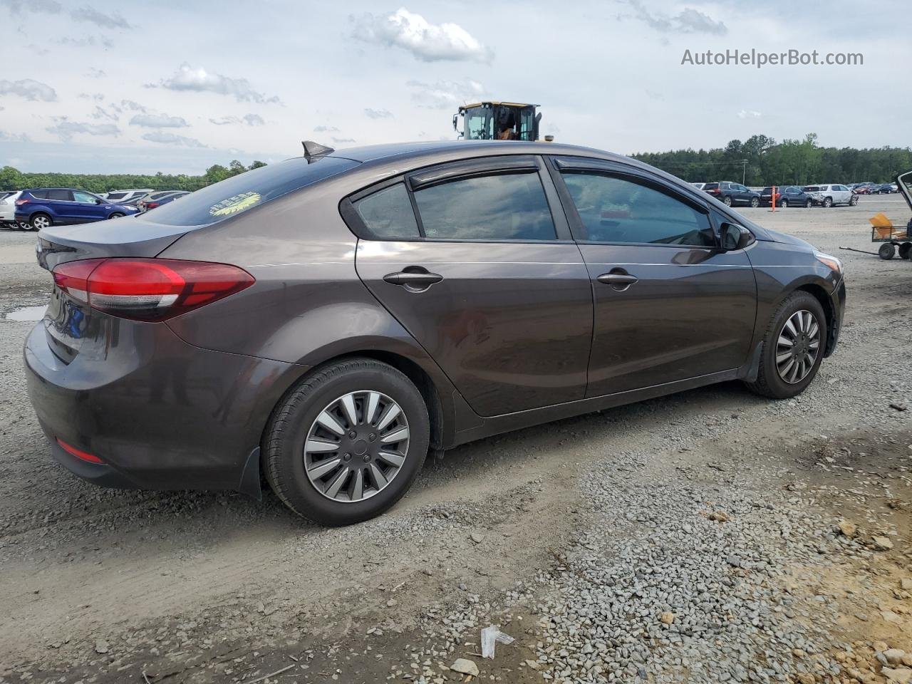 2018 Kia Forte Lx Угольный vin: 3KPFK4A7XJE198733