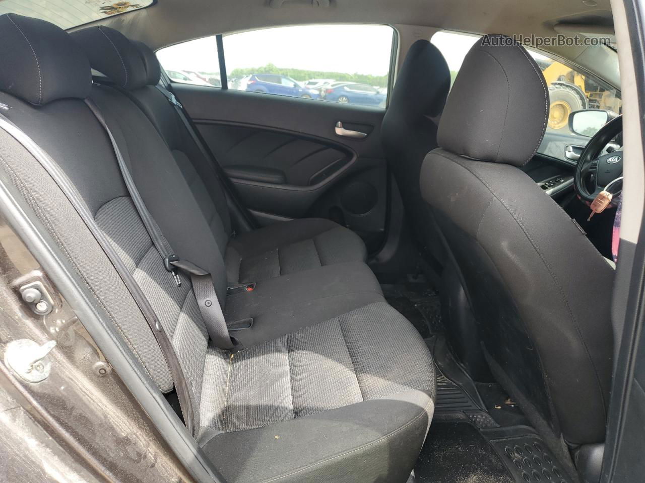 2018 Kia Forte Lx Charcoal vin: 3KPFK4A7XJE198733