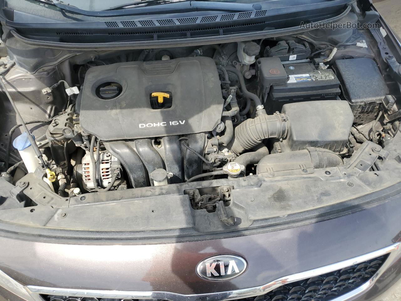 2018 Kia Forte Lx Charcoal vin: 3KPFK4A7XJE198733