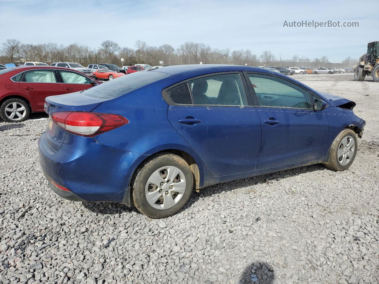 2018 Kia Forte Lx Blue vin: 3KPFK4A7XJE200609