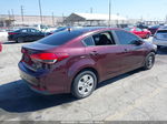 2018 Kia Forte Lx Бордовый vin: 3KPFK4A7XJE217250