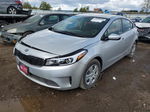 2018 Kia Forte Lx Серебряный vin: 3KPFK4A7XJE230998