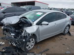 2018 Kia Forte Lx Silver vin: 3KPFK4A7XJE276234