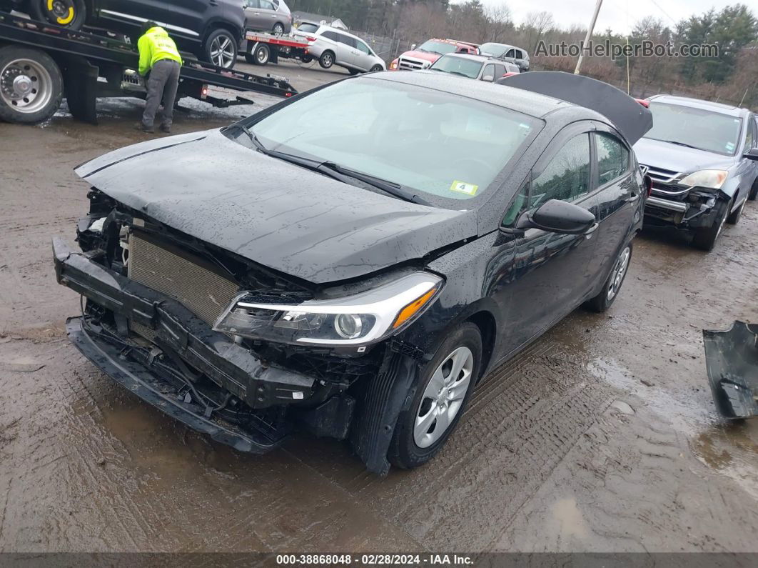 2018 Kia Forte Lx Black vin: 3KPFK4A7XJE283457