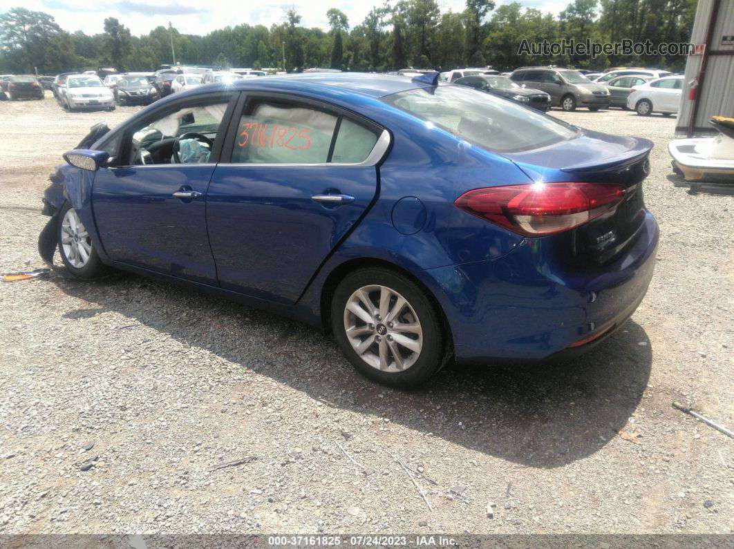 2017 Kia Forte S Blue vin: 3KPFL4A70HE024807