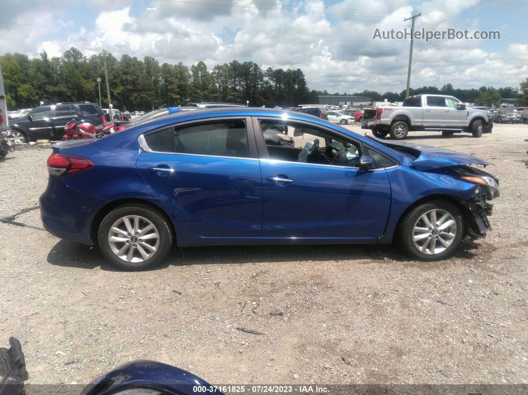 2017 Kia Forte S Blue vin: 3KPFL4A70HE024807