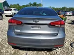 2017 Kia Forte Lx Gray vin: 3KPFL4A70HE033281