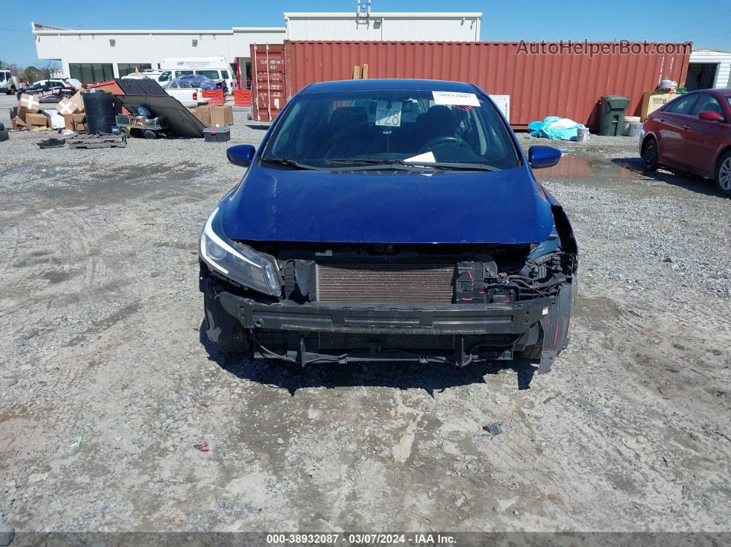 2017 Kia Forte Lx Blue vin: 3KPFL4A70HE076518