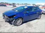 2017 Kia Forte Lx Blue vin: 3KPFL4A70HE076518