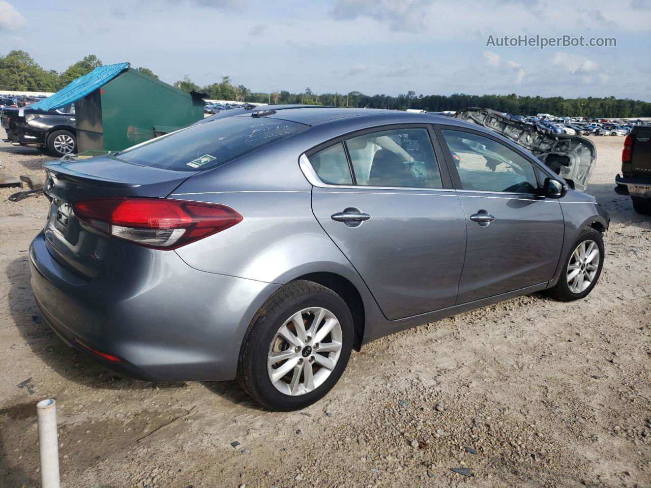 2017 Kia Forte Lx Blue vin: 3KPFL4A70HE122042