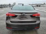 2017 Kia Forte Lx Brown vin: 3KPFL4A70HE131937