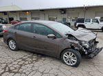 2017 Kia Forte Lx Brown vin: 3KPFL4A70HE131937