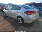 2018 Kia Forte Lx Silver vin: 3KPFL4A70JE183316